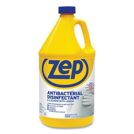 ZEP Cleaners & Detergents, 1 gal. Bottle, Lemon ZUBAC128EA